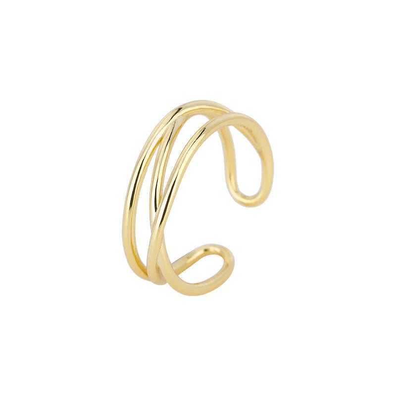 Sterling Silver Ring - Fine Gold Silver Plated Jewelry