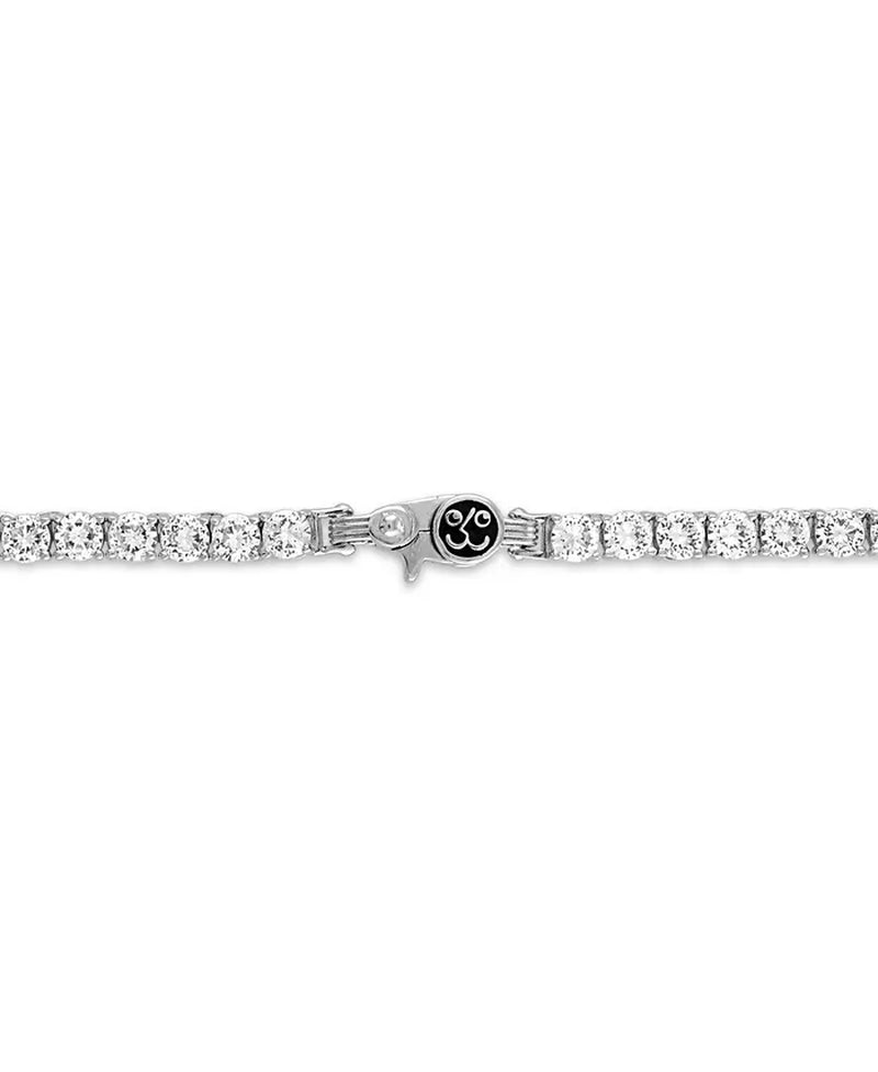 Cubic Zirconia Tennis Necklace 22" 