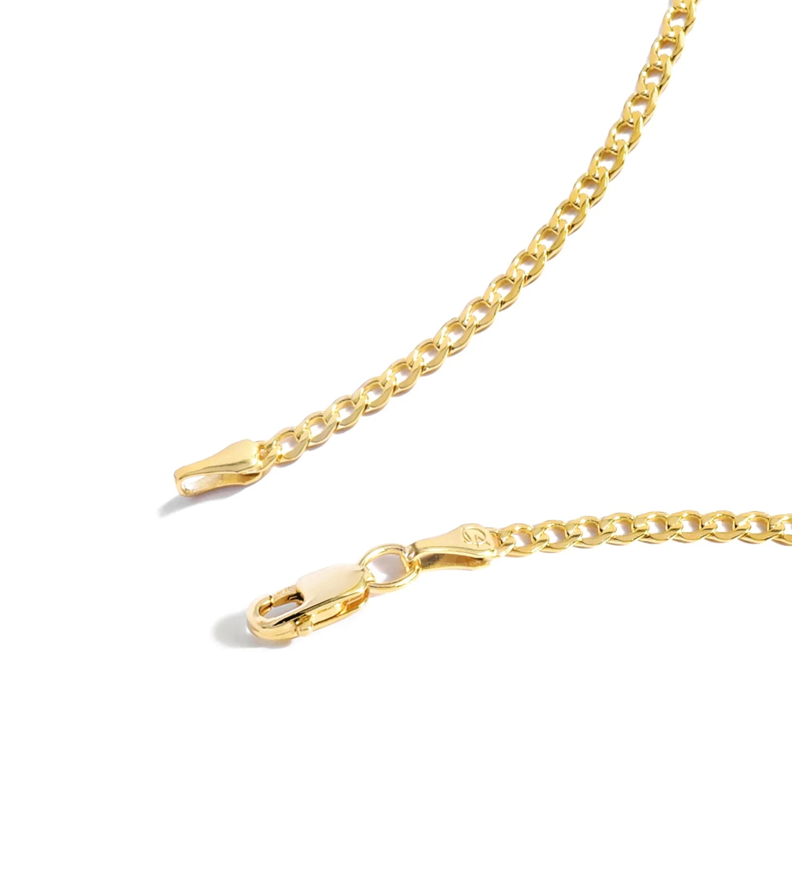 Gold Chain Necklace Collection - 14K Solid Yellow Gold Filled Miami Cuban Curb Link Chain Necklaces for Women