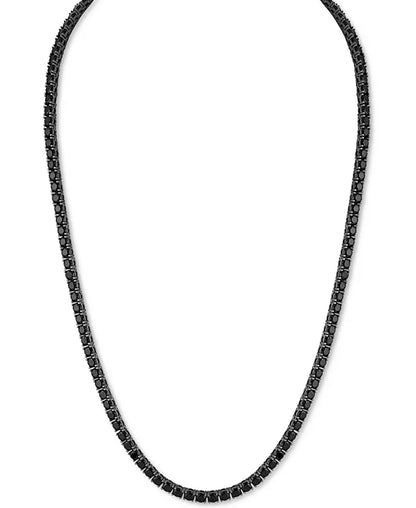 Cubic Zirconia Tennis Necklace 22" 